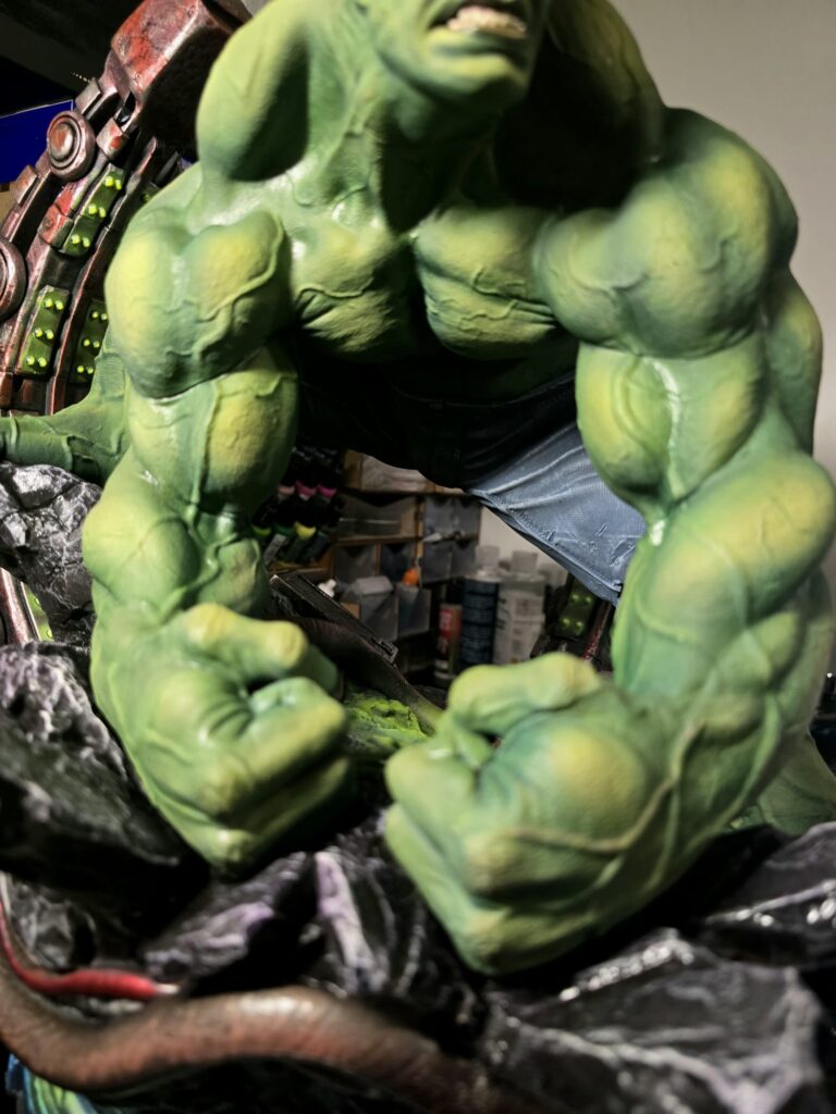 Second view of the Hulk figure